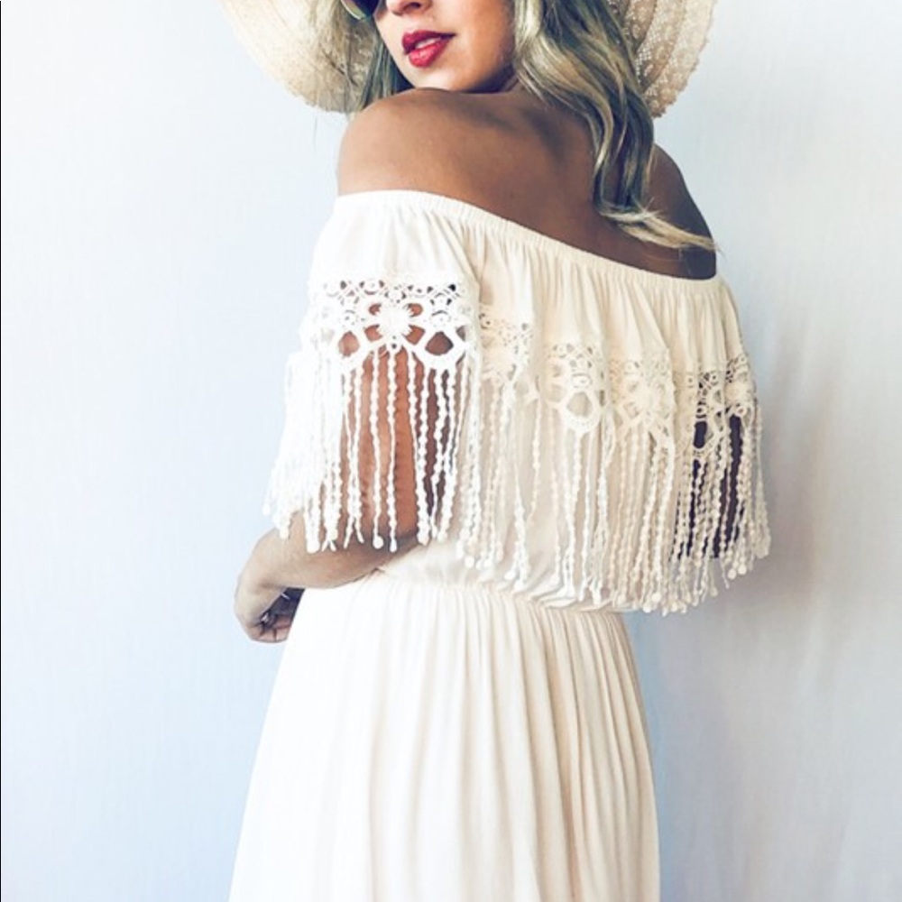Waking on the Beach Vacation Dress - Picture 4 of 4
